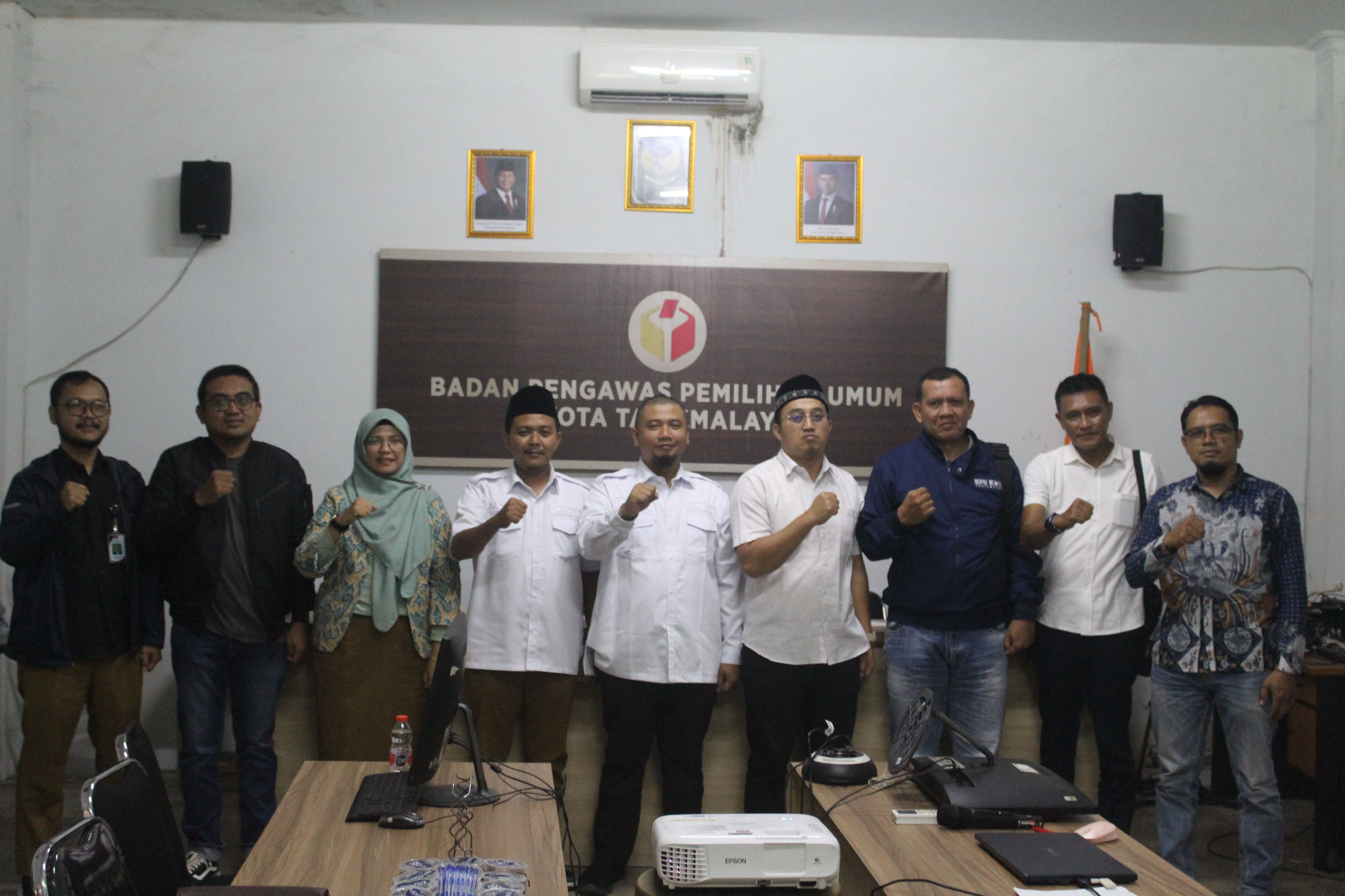 KPU dan Bawaslu Kota Tasikmalaya Perkuat Sinergi Pemutakhiran Daftar Pemilih Berkelanjutan