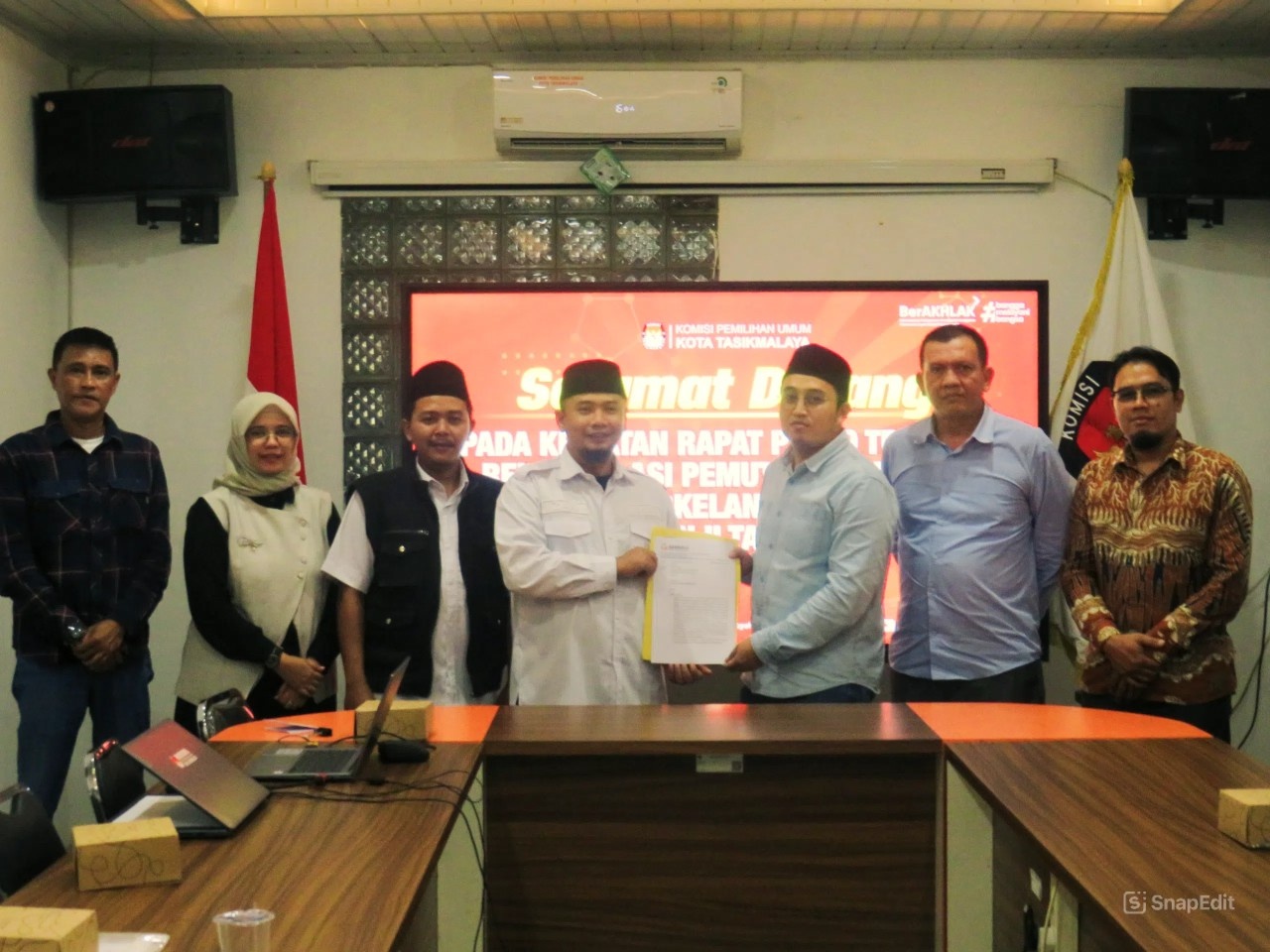 Bawaslu Kota Tasikmalaya Hadiri Rapat Pleno Terbuka Rekap Pemutakhiran Daftar Pemilih Berkelanjutan Triwulan II