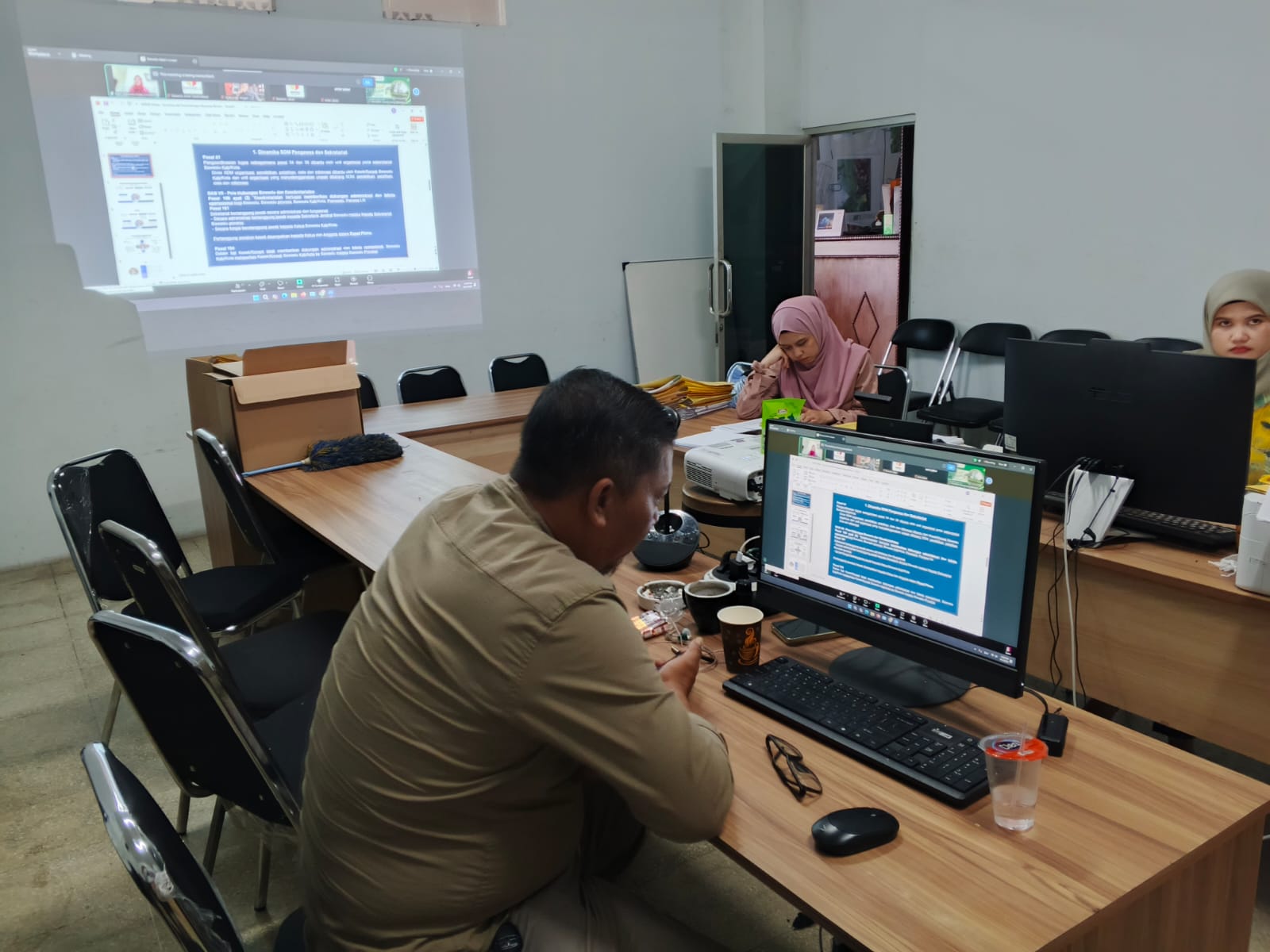 Bawaslu Kota Tasikmalaya Ikuti Rakor Penguatan Kelembagaan di Jawa Barat