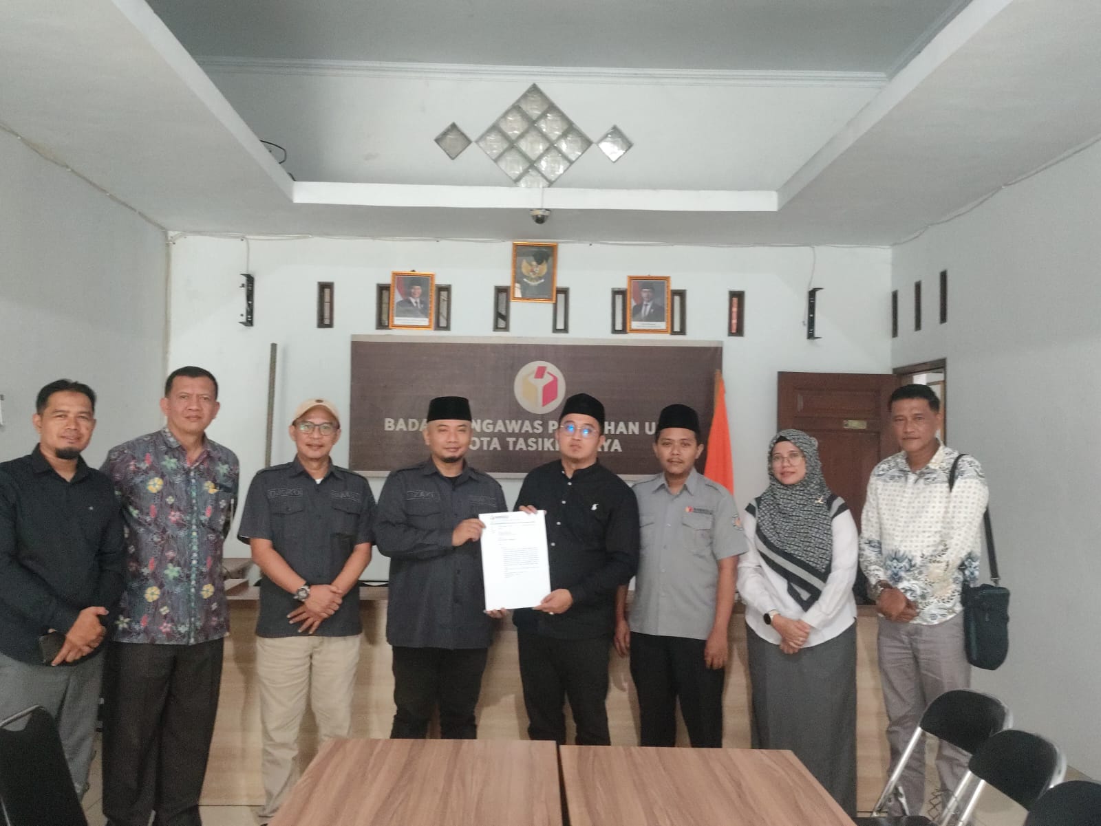 Bawaslu dan KPU Kota Tasikmalaya Perkuat Koordinasi Jelang Pleno PDPB Triwulan I 2026