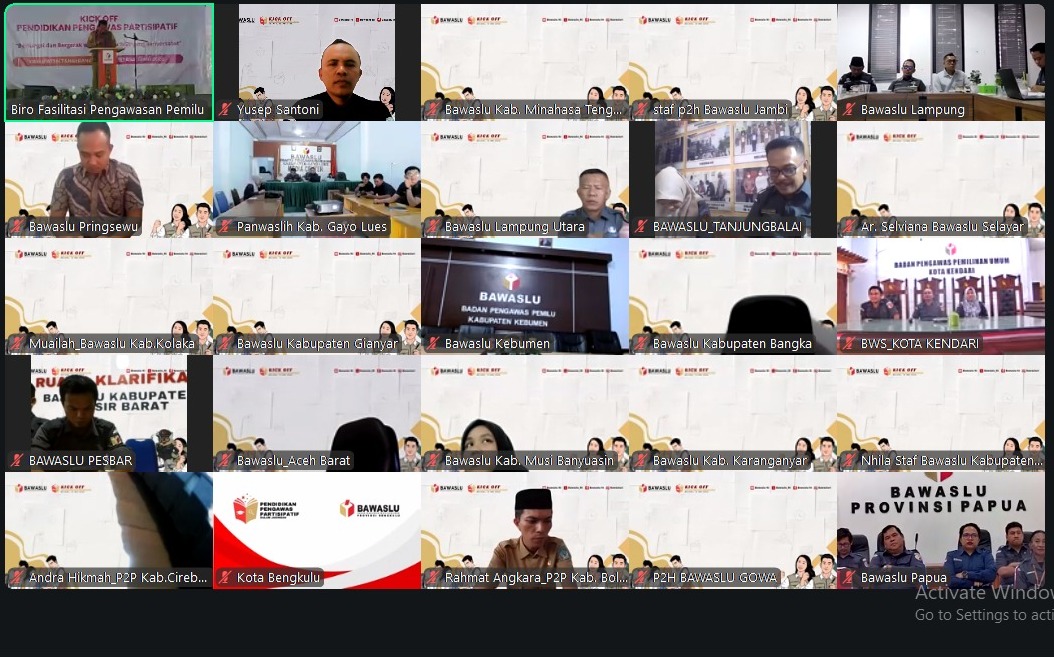 KICK OFF PENDIDIKAN PENGAWAS PARTISIPATIF 2026!