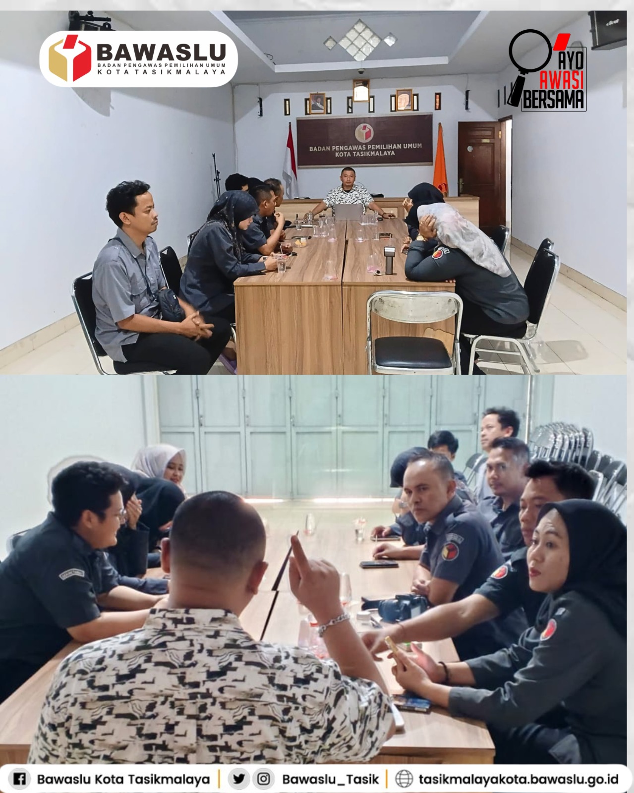 Ketua Bawaslu Kota Tasikmalaya Tantang Staf Abadikan Gagasan Pengawasan Lewat Tulisan