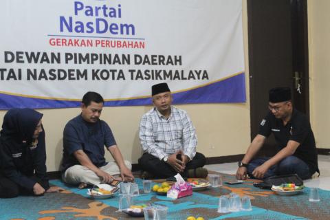 Bawaslu Kota Tasikmalaya Lakukan Silaturahmi dan Koordinasi Pemutakhiran Data Partai Politik