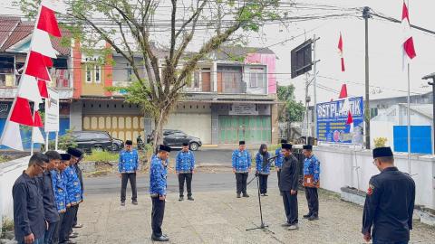 Bawaslu Kota Tasikmalaya Gelar Upacara HUT ke-81 Kemerdekaan RI