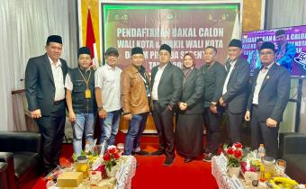 Pendaftaran Hari Terakhir Bakal Pasangan Calon Walikota Dan Wakil Walikota Tasikmalaya