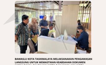 Verifikasi Keabsahan Dokumen Ijazah dari Pasangan Bakal Pasangan Calon WaliKota dan Wakil WaliKota Tasikmalaya Tahun 2024