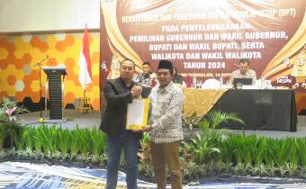 Pleno Rekapitulasi Dan Penetapan Daftar Pemilih Tetap