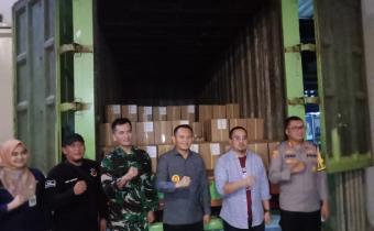 Surat Suara Telah Sampai Ke Gudang Logistik KPU Kota Tasikmalaya