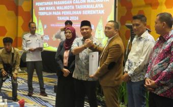 Pengawasan Langsung Pada Rapat Pleno Terbuka Penetapan Pasangan Calon Walikota dan Wakil Walikota Tasikmalaya pada Pemilihan Serentak Tahun 2024