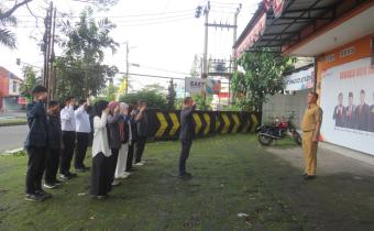 Bawaslu Kota Tasikmalaya Laksanakan Apel Pagi, Fokuskan Penguatan Kinerja Kesekretariatan