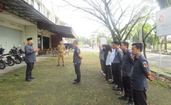 Bawaslu Kota Tasikmalaya menggelar apel pagi menekankan tiga hal penting dalam menyusun program kerja pada masa non-tahapan pemilu Eksperimen, Experience, dan Ekspektasi.