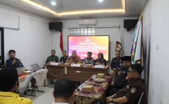 Bawaslu Kota Tasikmalaya Hadiri Rakor Pemutakhiran Data Partai Politik Berkelanjutan Semester I Tahun 2026