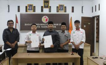 Bawaslu Kota Tasikmalaya Gandeng KAMMI, Perkuat Gerakan Pengawasan Partisipatif Berbasis Pemuda