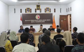 Anggota Bawaslu RI Totok Hariyono Kunjungi Bawaslu Kota Tasikmalaya, Dorong Konsolidasi Demokrasi di Masa Non-Tahapan